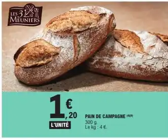 E.Leclerc Pain de campagne offre