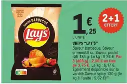 E.Leclerc CHIPS “LAY’S” offre
