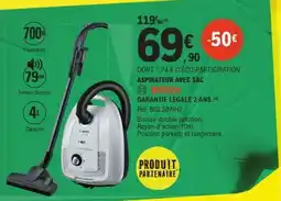 E.Leclerc ASPIRATEUR AVEC SAC offre