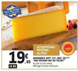 E.Leclerc Abondance AOP offre