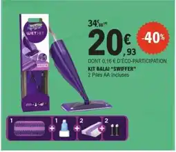 E.Leclerc KIT BALAI “SWIFFER” offre
