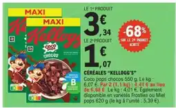 E.Leclerc Cereales Kellogg's offre
