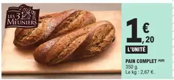 E.Leclerc Pain Complet offre