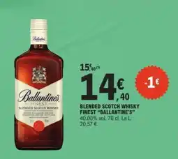 E.Leclerc Ballantine's Finest offre