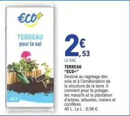 E.Leclerc TERREAU ECO+ offre