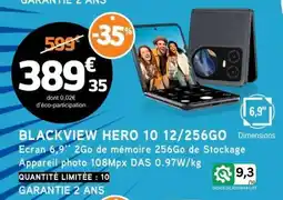 E.Leclerc BLACKVIEW HERO 10 12/256GO offre