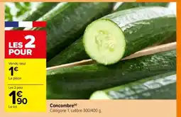 Carrefour CONCOMBRE offre