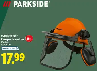 Lidl PARKSIDE Casque forestier offre