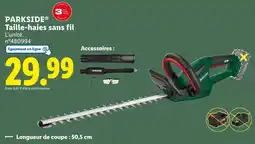 Lidl PARKSIDE Taille-haies sans fil offre