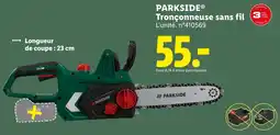 Lidl PARKSIDE Tronçonneuse sans fil offre