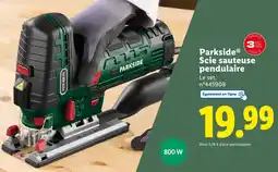 Lidl Parkside Scie sauteuse pendulaire offre