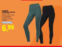 Lidl Legging technique femme offre