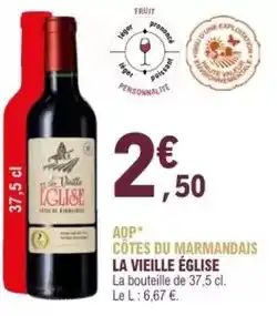 E.Leclerc Aop côtes du marmandais offre