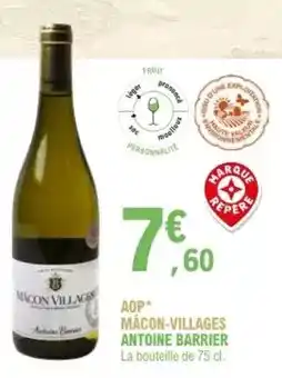 E.Leclerc Aop mâcon-villages offre