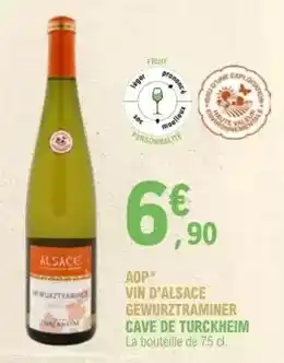 E.Leclerc Gewurztraminer - vin d'alsace cave de turckheim offre