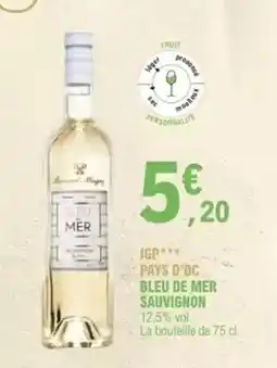 E.Leclerc Pays d'oc bleu de mer offre