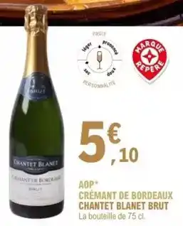 E.Leclerc Brut - aop crémant de bordeaux offre