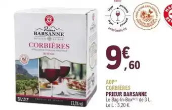 E.Leclerc Corbiéres - aop corbières offre