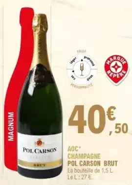 E.Leclerc Magnum - aoc champagne offre