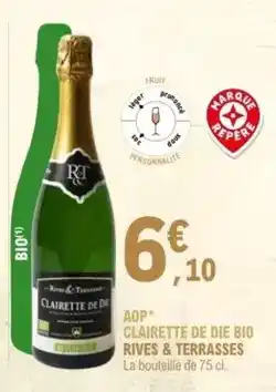 E.Leclerc Aop clairette de die bio offre