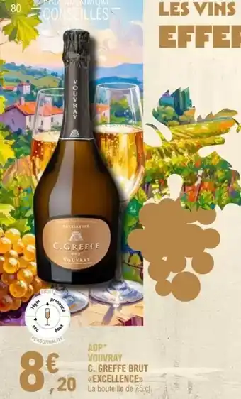 E.Leclerc Brut - aop vouvray c.greffe offre