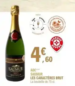 E.Leclerc Aoc - saumur les caractere brut offre