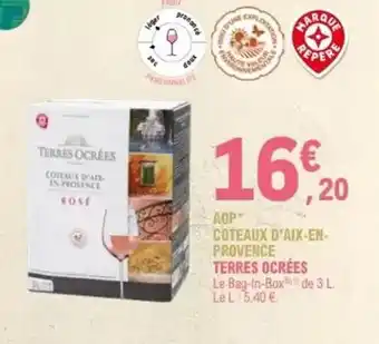 E.Leclerc Aop coteaux d'aix-en- provence offre