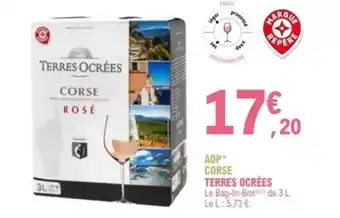 E.Leclerc Aop corse terres ocrees offre