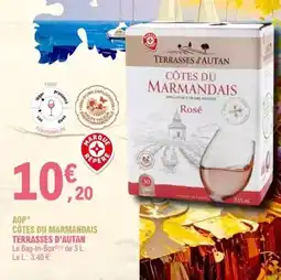 E.Leclerc Autan - aop côtes du marmandais terrasses d'autan offre