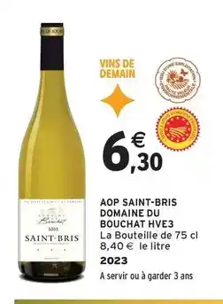 Intermarché Express Aop saint-bris offre