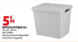 Auchan Boite plastique offre
