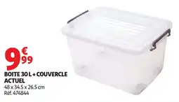 Auchan ACTUEL Boite + couvercle offre