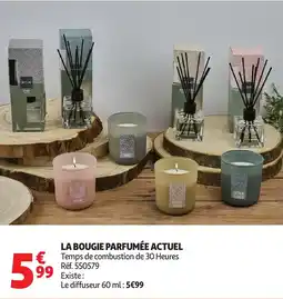 Auchan ACTUEL La bougie parfumée offre