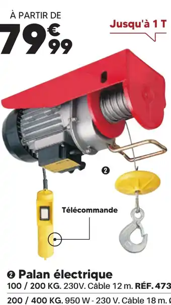 Shopix Palan électrique offre