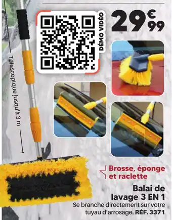 Shopix Balai de lavage 3 EN 1 offre