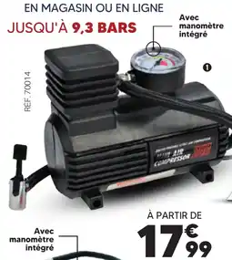 Shopix Mini-compresseur 12 v 80w offre