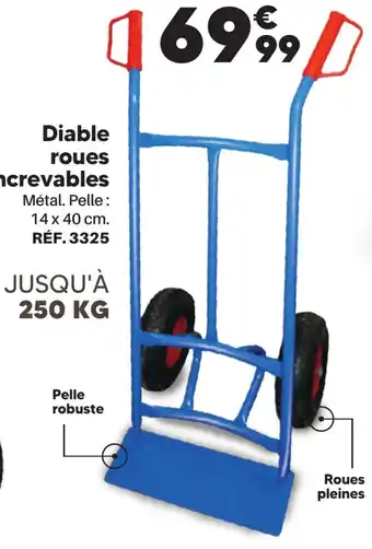 Shopix Diable roues increvables offre