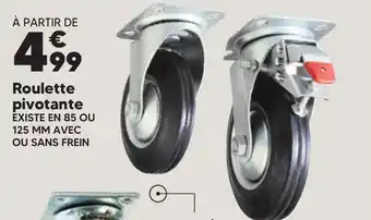 Shopix Roulette pivotante offre