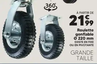 Shopix Roulette gonflable offre