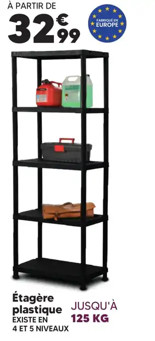 Shopix Étagère plastique offre