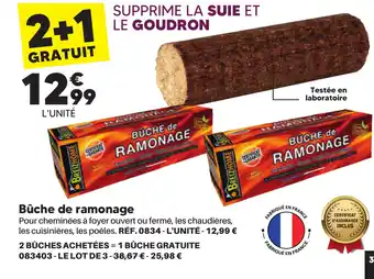Shopix Bûche de ramonage offre