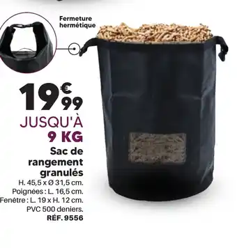Shopix Sac de rangement granulés offre