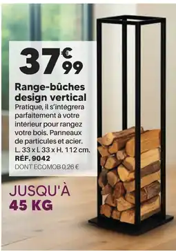 Shopix Range-bûches design vertical offre