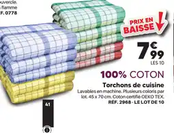 Shopix Torchons de cuisine offre