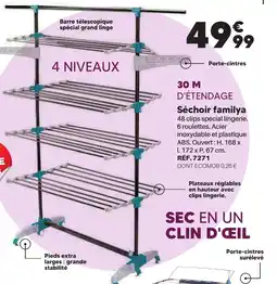 Shopix Séchoir familya offre
