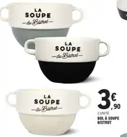 E.Leclerc BOL À SOUPE BISTROT offre