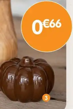 b&m Mini citrouille en céramique offre