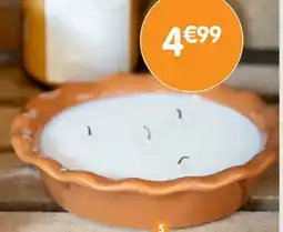 b&m Bougie plat tarte offre