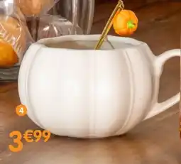 b&m Mug citrouille offre