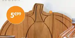 b&m Planche citrouille en acacia offre
